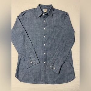 Chambray Ralph Lauren RRL & Co Men’s Shirt, Size 16
